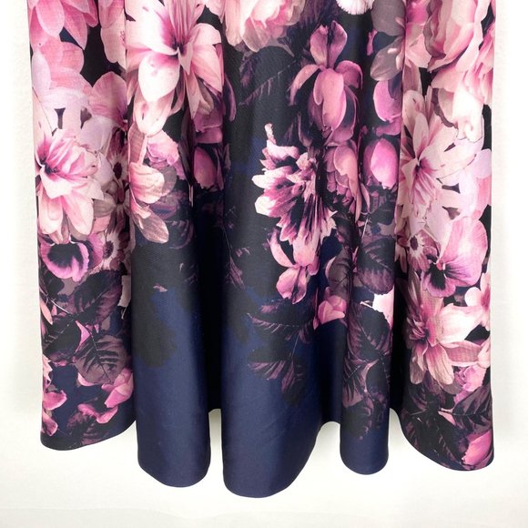 Eliza J Sleeveless Floral Fit Flare Mini Dress 2 - Picture 5 of 11